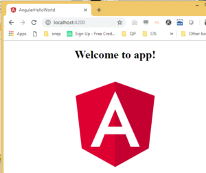 angular js project setup hello world