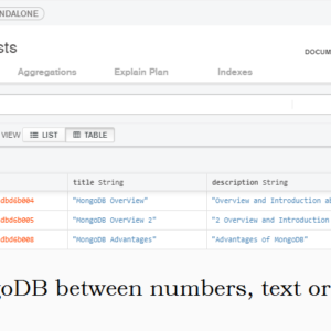 mongodb between numbers text dates