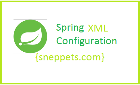 spring xml configuration