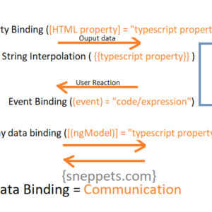 data binding angular 9