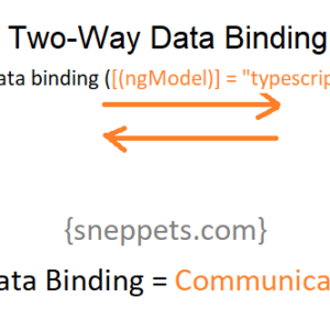 two way data binding angular 9