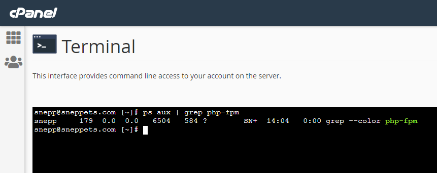 PHP FPM - Check if Installed and Running