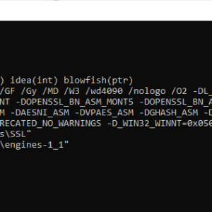 Generate public key and private key with OpenSSL in Windows 10