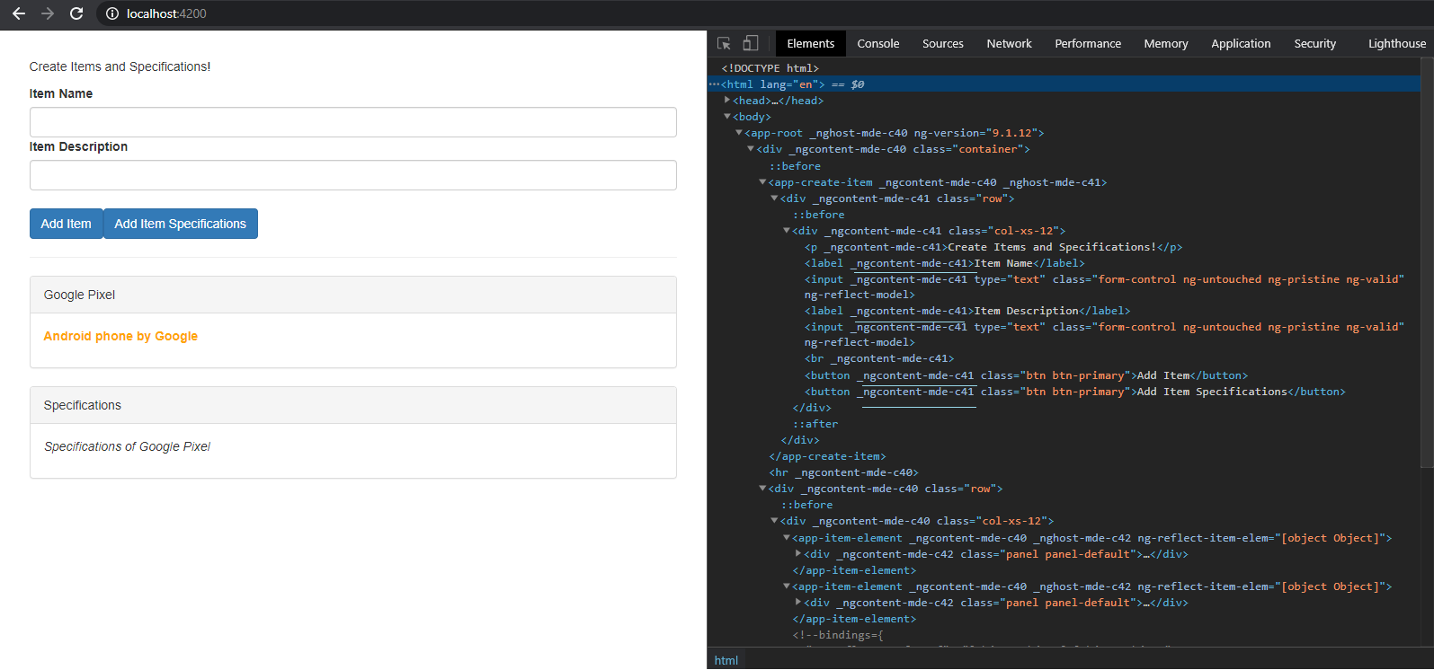 angular components ViewEncapsulation Shadow DOM