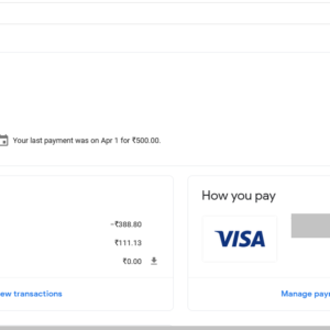 Make manual payment or pay early for your Google Cloud Platform