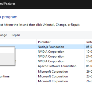 Steps to remove node.js from Windows completely