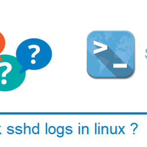 check sshd logs linux