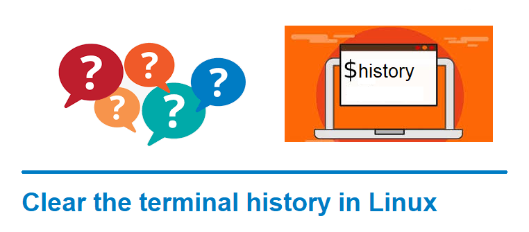 clear terminal command history linux